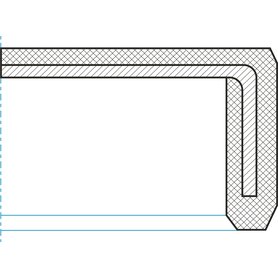 Tesniace viečko 90x10  NBR 43356